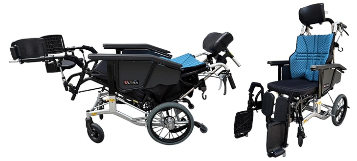 リクライニング車椅子